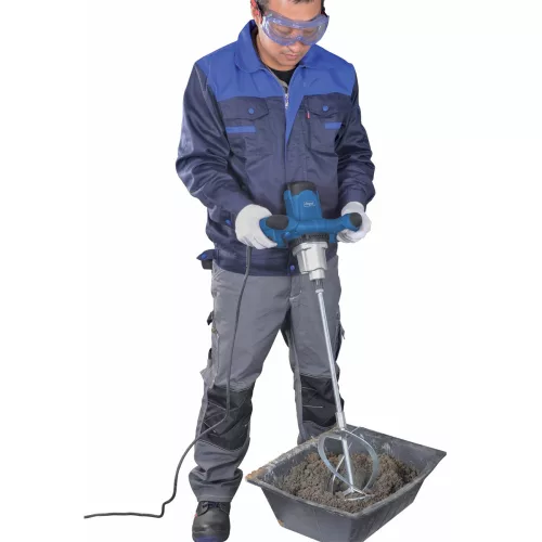 Scheppach PM 1200 keverőgép 1200 W, indukciós motorral, két 120 mm-es spirálszárral