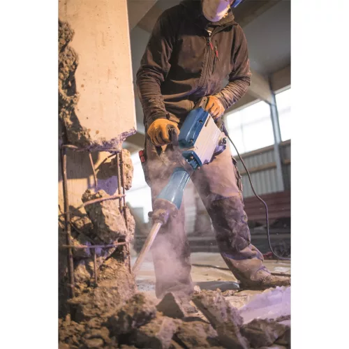 Scheppach AB 1600 bontókalapács 50 J, 16 kg, 1600 W – vastag beton és teherhordó falazat bontásához