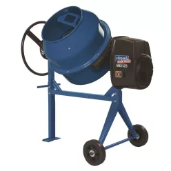   Scheppach MIX 125 betonkeverő 125 l, 550 W, csapágyazott tengely, kettős motorhűtéssel