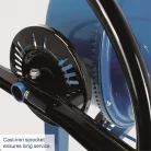 Scheppach MIX 140 betonkeverő 140 l, 550 W, csapágyazott tengely, kettős motorhűtéssel