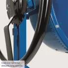 Scheppach MIX 180 betonkeverő 180 l, 800 W, csapágyazott tengely, kettős motorhűtéssel