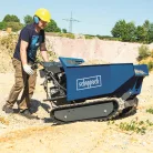 Scheppach DP 5000 hernyótalpas dömper 500 kg, hidraulikus billenéssel, 3+1 sebességgel
