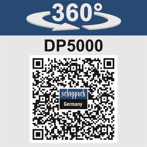 Scheppach DP 5000 hernyótalpas dömper 500 kg, hidraulikus billenéssel, 3+1 sebességgel