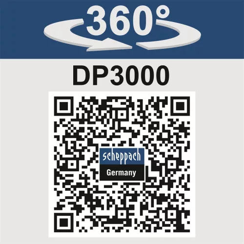 Scheppach DP 3000 négykerék-meghajtású minidömper 300 kg, billenő platóval, 3+1 sebességgel