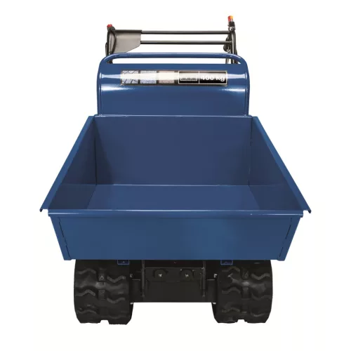 Scheppach DP 4500 hernyótalpas dömper 400 kg, billenő platóval, 196 cm³ benzinmotor