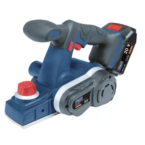 Scheppach CPL60-20Li akkus gyalu 20 V, 60 mm, öntvény talp, falcolás 12 mm-ig (akku nélkül)