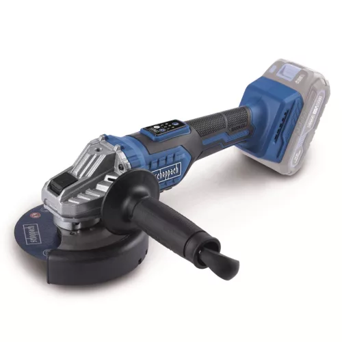 Scheppach BC-AG125-X akkus sarokcsiszoló 20 V, 125 mm, szénkefe nélküli (akku nélkül)