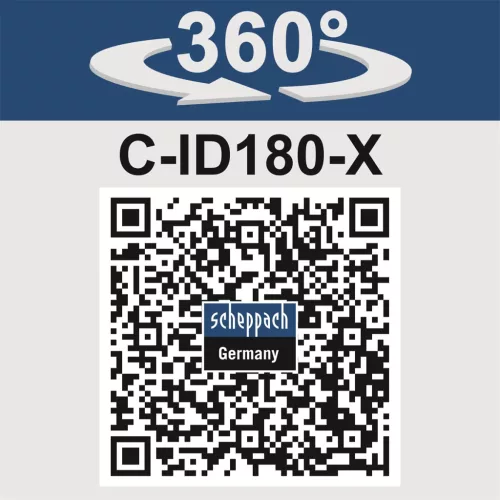 Scheppach C-ID180-X akkus ütvecsavarozó 20 V, 180 Nm, 1/4" (akku és töltő nélkül)