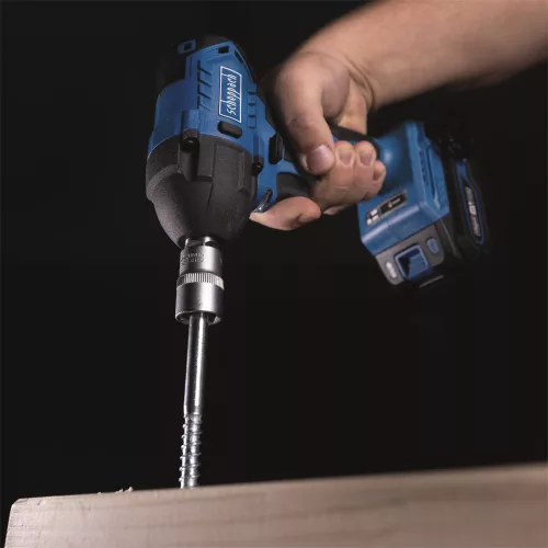 Scheppach BC-IW350-X-SET S akkus ütvecsavarozó 20 V, 350 Nm, 1/2", szénkefe nélküli