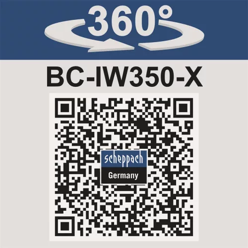 Scheppach BC-IW350-X-SET S akkus ütvecsavarozó 20 V, 350 Nm, 1/2", szénkefe nélküli