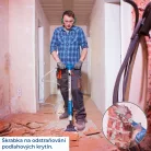 Scheppach Aero 2 Spade pneumatikus vésőkalapács 5 az 1-ben, 27 J – ásáshoz és bontáshoz