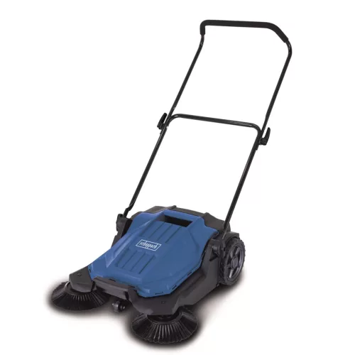 Scheppach S 800 mechanikus seprőgép 65 cm, 20 l tartállyal, áram nélkül, 2600 m²/óra