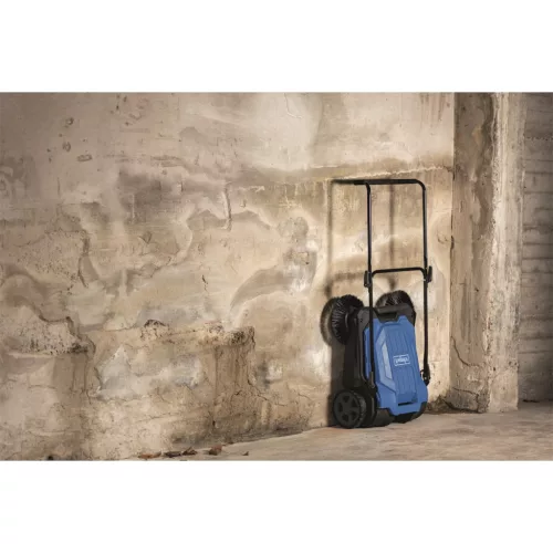 Scheppach S 800 mechanikus seprőgép 65 cm, 20 l tartállyal, áram nélkül, 2600 m²/óra