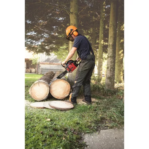 Scheppach BKS 5300 S benzinmotoros láncfűrész 53 cm³, 45 cm vezető + védőszemüveg, fülvédő