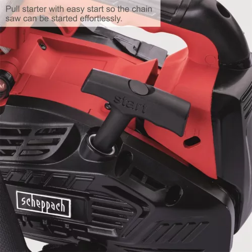 Scheppach PCS 26 benzinmotoros ágnyeső láncfűrész 25 cm³, 25 cm vezető, 3,8 kg