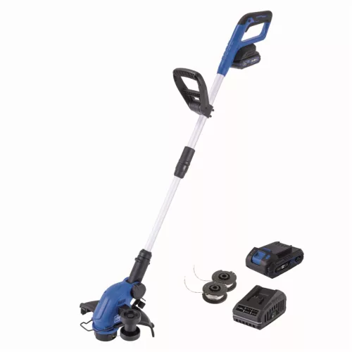 Scheppach C-LT300-X-SET S akkus szegélynyíró 20 V, 30 cm, teleszkópos, akkuval, töltővel