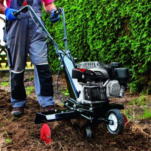 Scheppach MTP 560 benzinmotoros kapálógép 56 cm, 150 cm³, 26 cm munkamélység