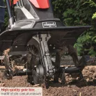 Scheppach MTE 380 elektromos rotakapa kapálógép 1050 W, 36 cm, 16 késsel, üvegházba is