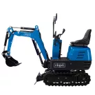 Scheppach EXC 815 mini kotrógép 0,7 t, 690 mm széles, 1,2 m ásásmélység, 360°