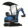 Scheppach EXC 1400 mini kotrógép 1 t, 360°, 1,76 m ásásmélység, 420 cm³ benzinmotor