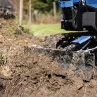 Scheppach EXC 1400 mini kotrógép 1 t, 360°, 1,76 m ásásmélység, 420 cm³ benzinmotor