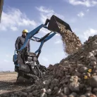 Scheppach MKL 730 hernyótalpas rakodógép 200 kg, 2,5 m emelés, 740 mm széles
