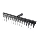 PALISAD csavart fogú gereblye  nyél nélkül  16 fogas 420mm