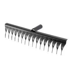   PALISAD csavart fogú gereblye  nyél nélkül  16 fogas 420mm