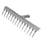 SIBTREH csavart fogú gereblye 14 fogas 340mm (nyél nélkül)