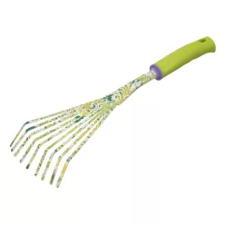   PALISAD 130x415mm mini lombgereblye virágmintás Flower Green