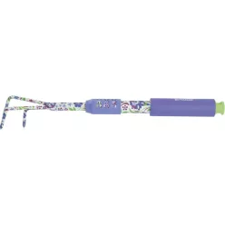   PALISAD 430mm mini kultivátor gereblye virágmintás Flower Mint