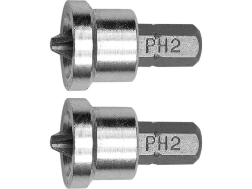VOREL Bithegy PH2 x 25 mm gipszkarton csavarbehajtó (2 db)