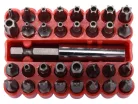 VOREL Bit készlet 33 részes 1/4"