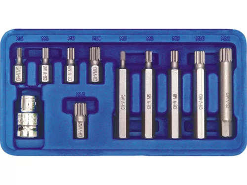 VOREL Bithegy készlet 11 részes Spline M5 - M12