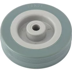 SIBRTEH gumis kerék 75x8,2x25,6mm 50kg polipropilén