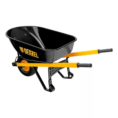 DENZEL 230 kg/ 140 L EXPERT építőipari talicska, megerősített, vontatható