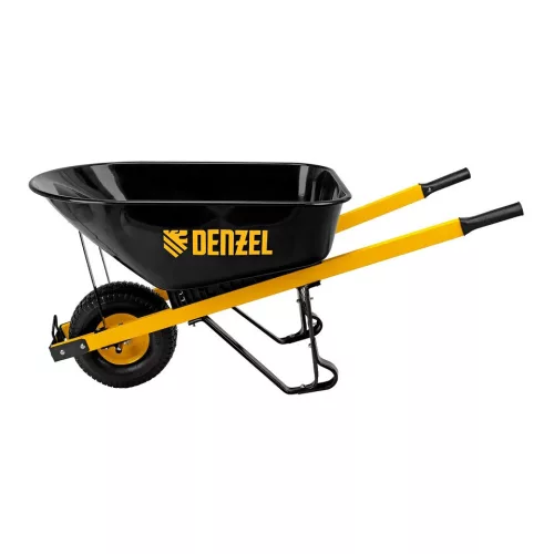 DENZEL 230 kg/ 140 L EXPERT építőipari talicska, megerősített, vontatható