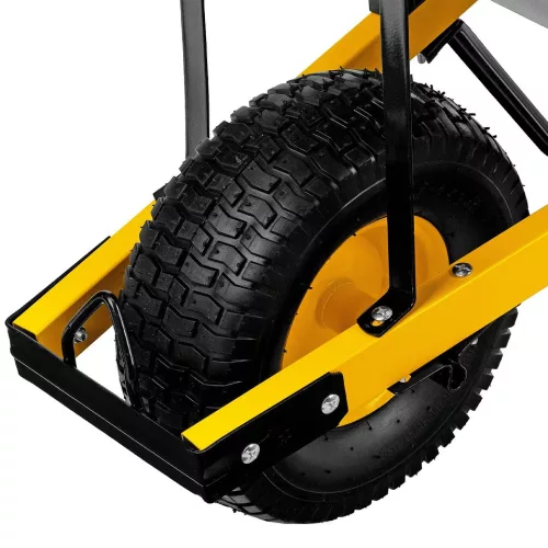 DENZEL 230 kg/ 140 L EXPERT építőipari talicska, megerősített, vontatható