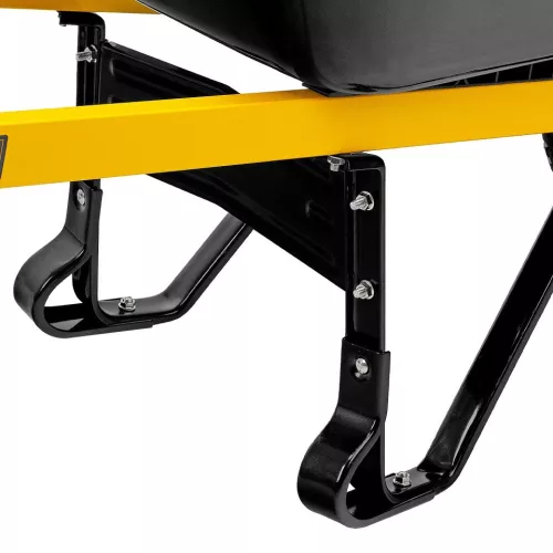 DENZEL 230 kg/ 140 L EXPERT építőipari talicska, megerősített, vontatható