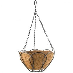 PALISAD 25cm függesztett kókusz virágtartó