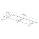 Palram Canopia Aquila 2050 bővíthető bejárati előtető, átlátszó, 150 kg/m² hóterhelés
