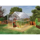 Palram Canopia Multiline 6x8 polikarbonát üvegház 246x185 cm, 4,63 m², alapkerettel
