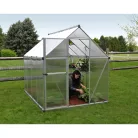 Palram Canopia Multiline 6x8 polikarbonát üvegház 246x185 cm, 4,63 m², alapkerettel