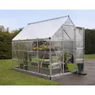 Palram Canopia Hybrid 6x8 polikarbonát üvegház 4,63 m², alumínium vázzal, alapkerettel
