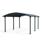 Palram Canopia Arcadia 5000 fedett kocsibeálló 5,02x3,59 m, 18 m², antracit alumínium