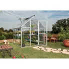 Palram Canopia Hybrid 6x6 polikarbonát üvegház 185x185 cm, 3,51 m², alapkerettel