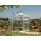 Palram Canopia Multiline 6x6 polikarbonát üvegház 185x185 cm, 3,52 m², alapkerettel