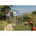 Palram Canopia Multiline 6x6 polikarbonát üvegház 185x185 cm, 3,52 m², alapkerettel