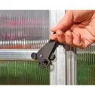 Palram Canopia Multiline 6x6 polikarbonát üvegház 185x185 cm, 3,52 m², alapkerettel