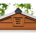 Palram Canopia Skylight 4x6 kerti tároló ház barna, 3,4 m³, polikarbonát, padlóval